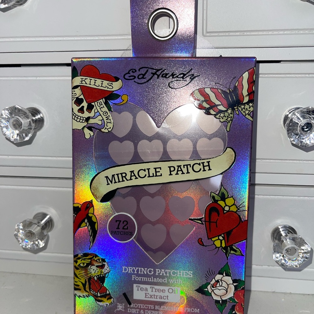 NWT Ed Hardy Miracle Drying Patches